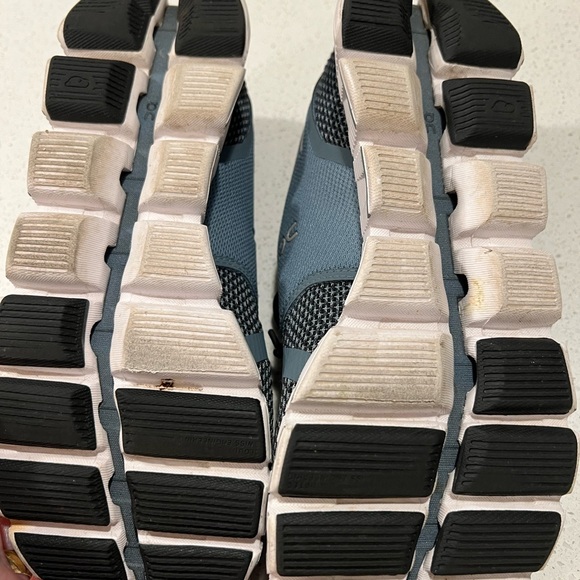 On Cloud women’s running shoes   7.5 blue/ grey athletic shoes. - Picture 9 of 9